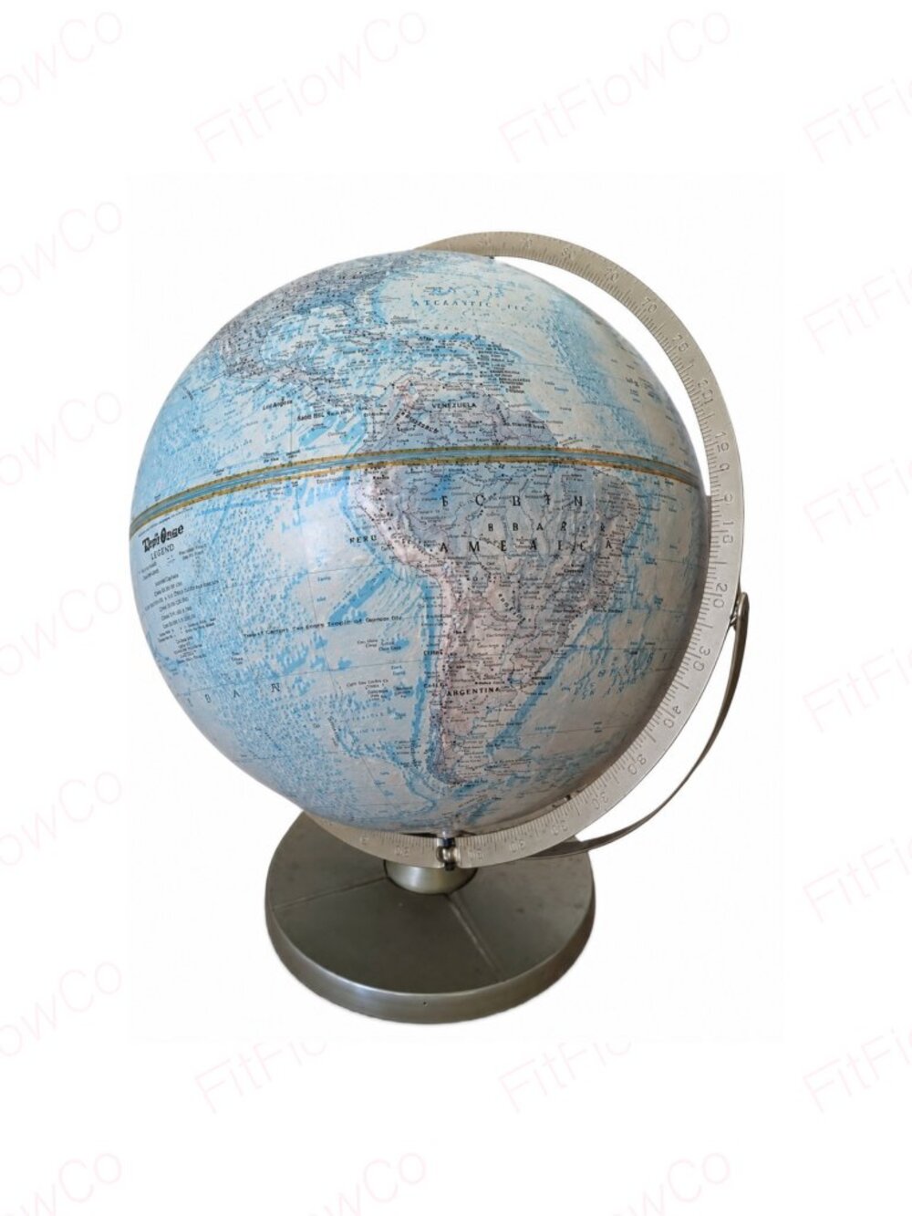 Replogle Globes, USA | Accents | Vintage Replogle 2 Raised Relief ...